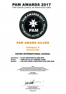 PAM Award 2017 - Eaton International School