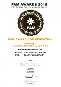 PAM Awards 2016 - Primer Garden