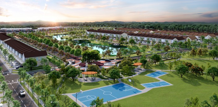Avisa – Tropicana Alam Plot C Entrance Boulevard